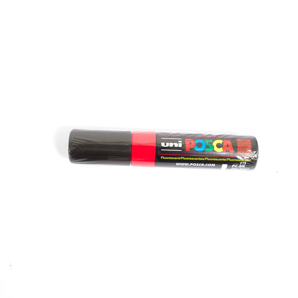 Posca, Uni-Posca, Paint Marker, 8K, Fluorescent Red